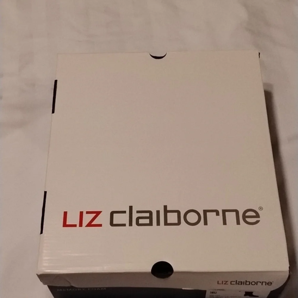 Liz Claiborne Wonderful Black Ankle Boots, Size: 10 M